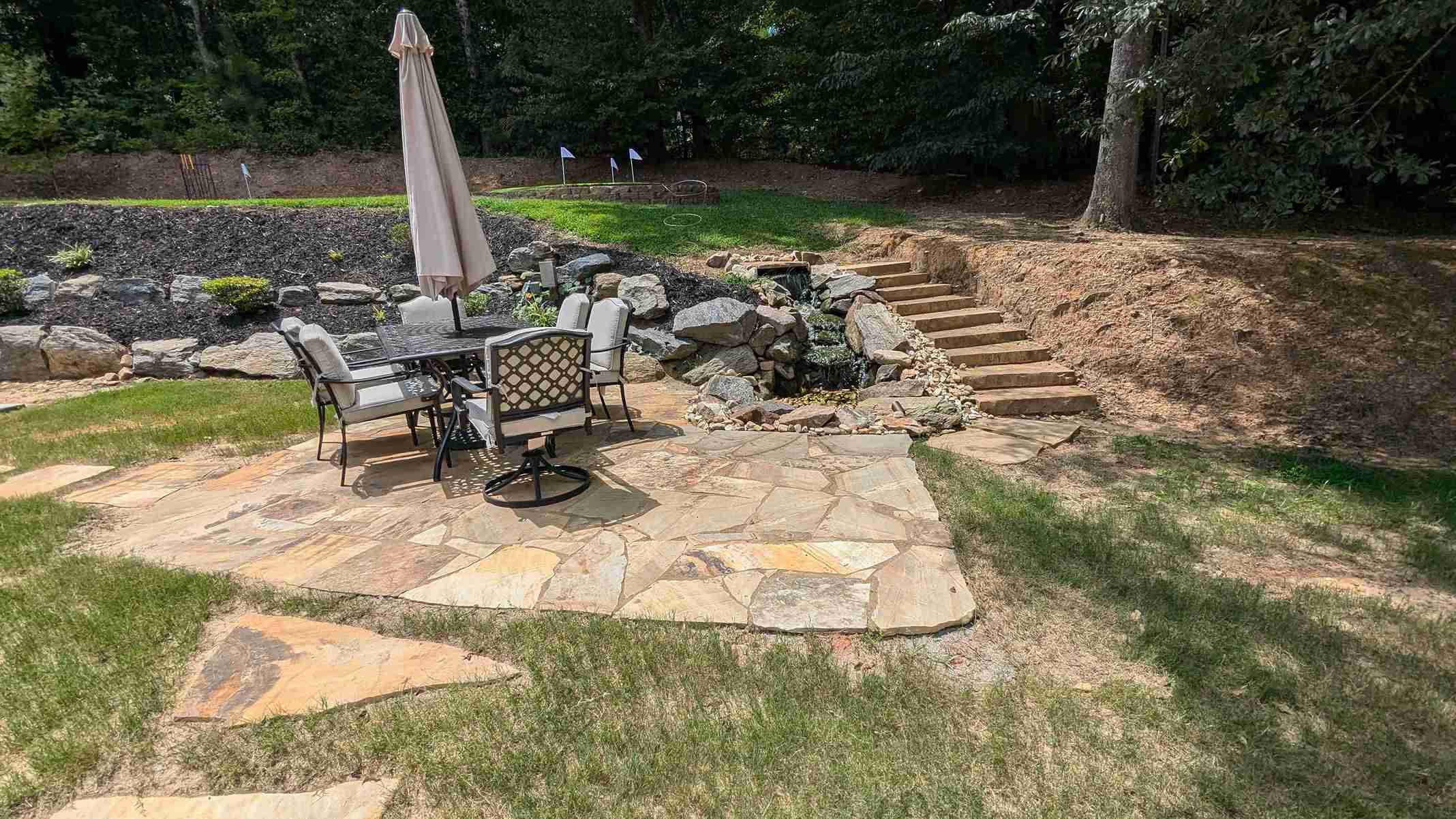 Outdoor living space project 9 by Higginbotham Design in Marietta, GA