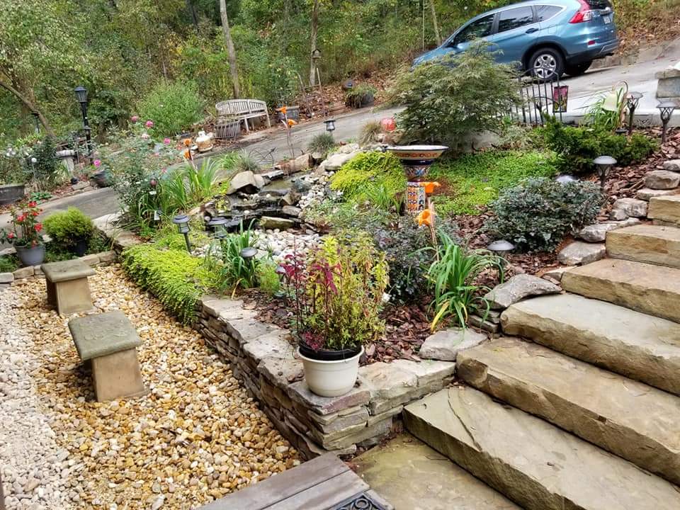 Water feature project 9 by Higginbotham Design in Marietta, GA